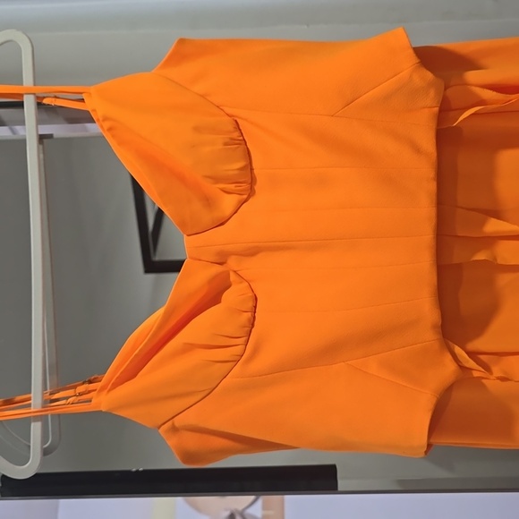 Oh Polly Dress Tangerine - Picture 7 of 9